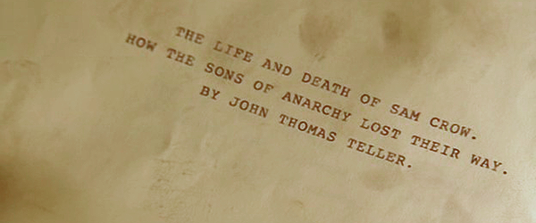 Sons Of Anarchy: Todos os manuscritos de John Teller –da 1ª Temporada